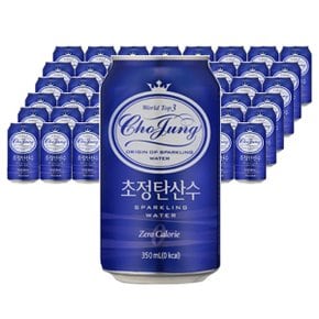 초정탄산수 플레인 350ml (48캔)