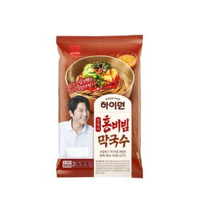 [오티삼립]냉장 하이면 홍비빔 막국수 2인분 422g 10개