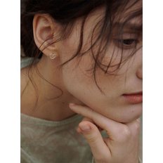 [925 silver] Deux.silver.187 / churro earring