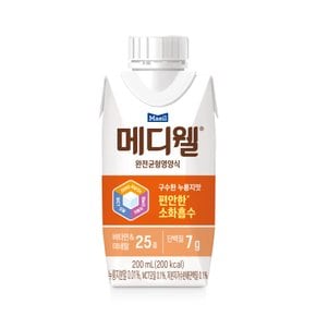 메디웰 구수한 누룽지맛 200ml 18팩