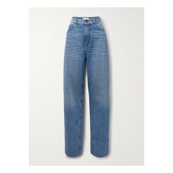 장식 하이라이즈 스트레이트 진 라이트 데님 1647597325198446