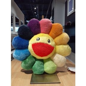 [여주점] [레어팩토리] 무라카미 다카시 - Flower Cushion Rainbow 30cm 쿠션