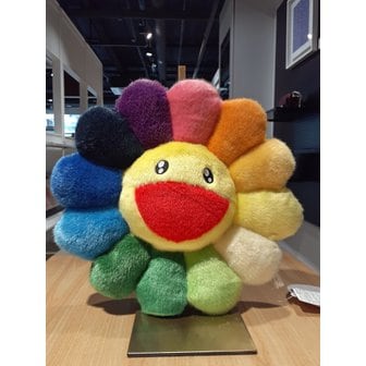  [여주점] [레어팩토리] 무라카미 다카시 - Flower Cushion Rainbow 30cm 쿠션