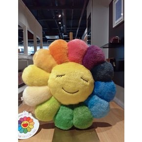 [여주점] [레어팩토리] 무라카미 다카시 - Flower Cushion Rainbow 30cm 쿠션