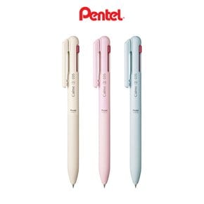[사용안함]펜텔 카르므 3색 볼펜 0.35 Calme 저소음 고시생 볼펜