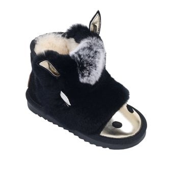 오즈어그웨어 [부산점] 키즈 집 덩키 아동털부츠(블랙) OZKCC4TSUZ12