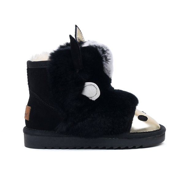 [부산점] 키즈 집 덩키 아동털부츠(블랙) OZKCC4TSUZ12