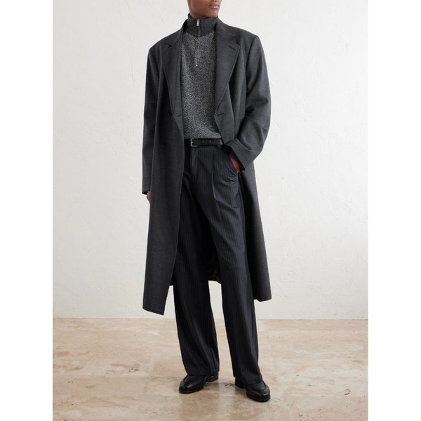 캐시미어 울 블렌드 하프 집업 스웨터 46376663163110683