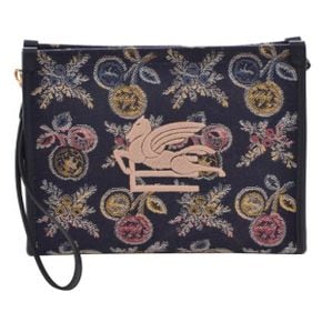 Medium Jacquard Pouch with Apples 1H784 7578 0201 애플 자카드 파우치 중형