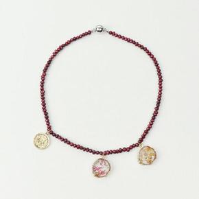 매드팩토리 Gemstone Point Necklace