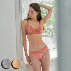 24AW 가을광고 아뜰리에 뉴 메모리 A,B컵 몰드 브라 레이스 팬티 세트 VBR0990ABVPT0990S