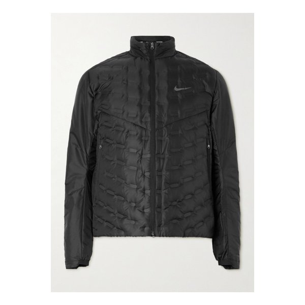 레펠 로고 프린트 써마핏 ADV 에어로로프트 다운 재킷 블랙 1647597356600573