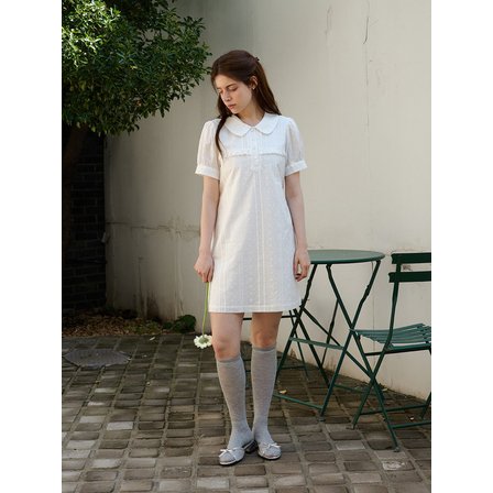 메종르하르 25SS Ella Eyelet Dress