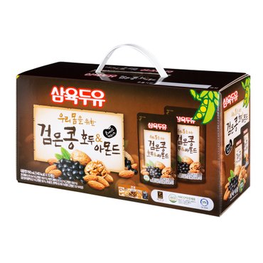 삼육두유 삼육 검은콩 호두&아몬드두유 파우치 190mlx60입