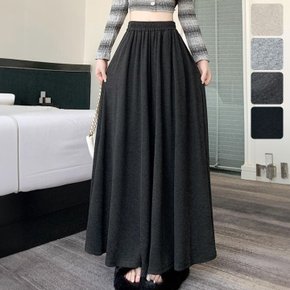 루와 밴딩 와이드 팬츠