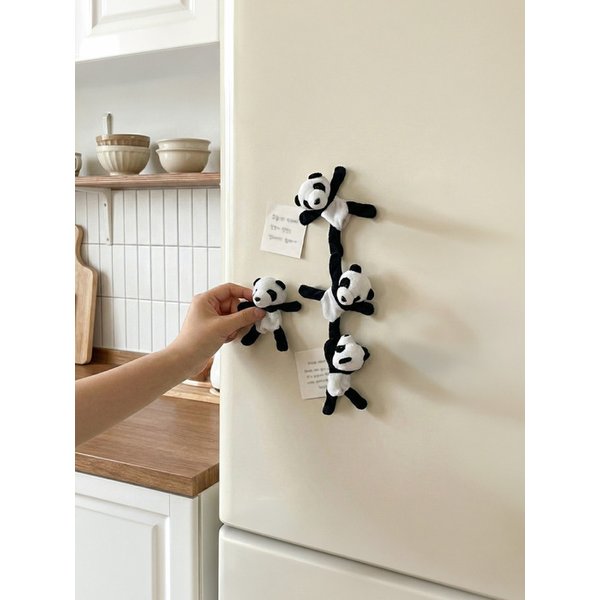 비루한 판다 냉장고 자석 인형 마그넷 귀여운 팬더 마그네틱