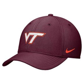 [해외] 1083550 나이키 미국 칼리지 캡모자 Virginia Tech Hokies Nike 2024 Sideline Rise Swoo