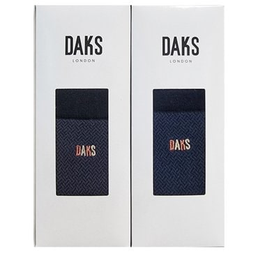닥스 DB24334 신사 면단목  작은격자 2족세트