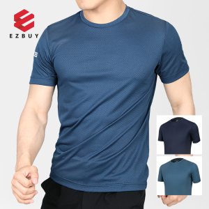 이지바이 아쿠아오션 남성 쿨 반팔 라운드 티셔츠(AE01ST046M)