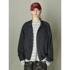 Stand Collar Light Weight Jumper  Black (MS5339A175)