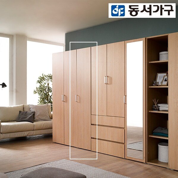 [동서가구] 켄델 400 도어형 틈새 옷장 DF907489