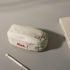 아트박스/마스마룰즈 Hapoom pencil cosmetic pouch _ Beige