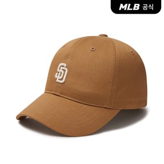 MLB [코리아공식]루키 언스트럭쳐 볼캡 SD (Camel)