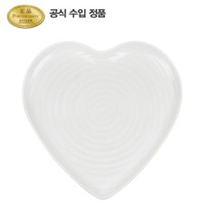 소피 콘란 하트 플레이트(중) 화이트 24CM 1P