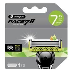 도루코 페이스 Pace 7 II 면도날(4입) 시스템