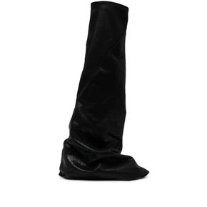 24 FW 릭오웬스 slouchy layered knee high boots DS01D1815BF TP426880102 83159390