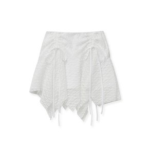 lace skirt (white)