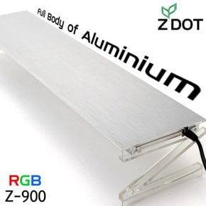 ZDOT 지닷 LED 어항 조명 등커버 RGB 900 실버 / 90cm 어항 수초 조명