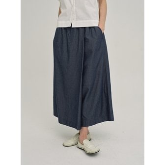 nau W 모달 데님 스커트 팬츠 Denim