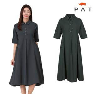 PAT [PAT여성] 여성 비조 장식 원피스_MI42804