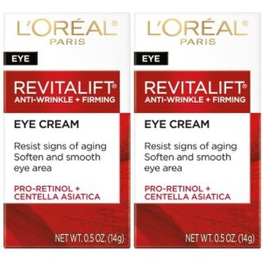  LOreal Revitalift Anti Wrinkle Firming Eye Cream 로레알 리바이탈리프트 레티놀 병풀 아이 크림 14g x2