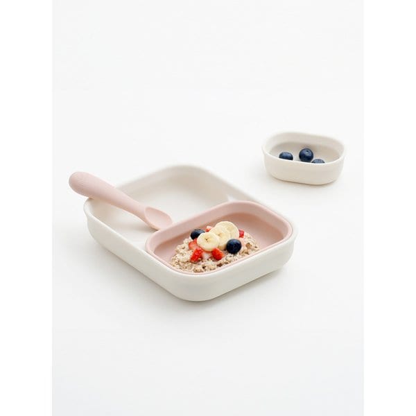 1.2.3 유아 실리콘 흡착식판 2구 식판