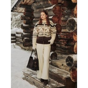 TOASTY WOOL PANTS (IVORY)