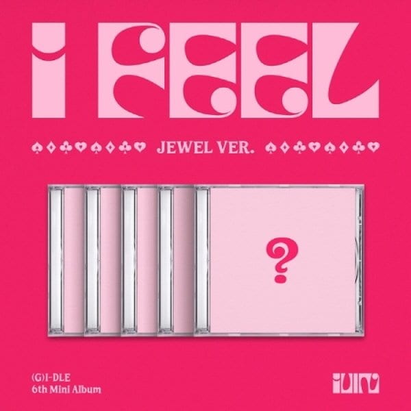 [CD][버전랜덤.포스터](여자)아이들 - I Feel (6Th 미니앨범) Jewel Ver. / (G)I-Dle - I Feel (6Th Mini Album) Jewel Ver.  {05/16발매}