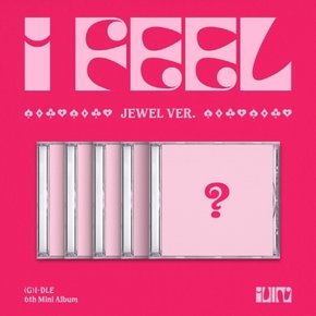 [CD][버전랜덤.포스터품절](여자)아이들 - I Feel (6Th 미니앨범) Jewel Ver. / (G)I-Dle - I Feel (6Th Mini Album) Jewel Ver.