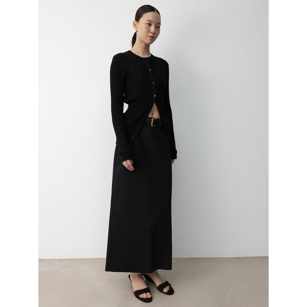 Troia H Line Skirt  Black (TA6127A045)