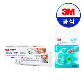 3M 3M구강관리 클린프로치약+민트싱글라인치실(38EA)