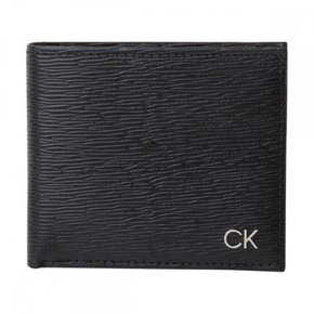 ck ck 31CK130008 BLACK (001) ONESIZE [] [캘빈 클라인] 이중 지갑 동전 지갑 첨부 가죽 소품