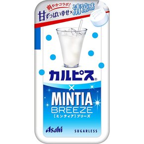 일본 민티아 브리즈 MINTIA BREEZE 칼피스 아사히 캔디 30정 8개세트 구강청결캔디