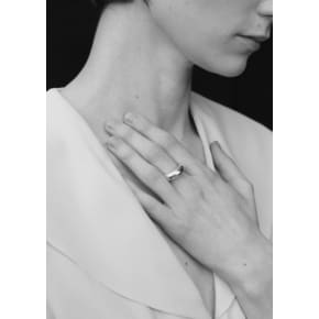 소피부하이 26PF Small Donut Ring, Silver