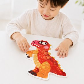 퍼즐 첫 입문 영유아 아기 퍼즐놀이 그림 선물세트 공룡세계