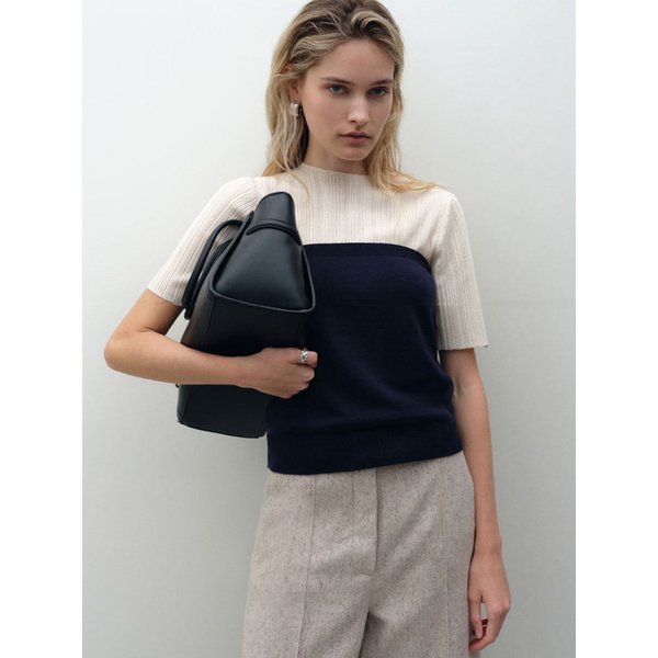 홀가 뷔스티에_네이비