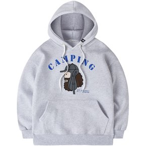 비어드 캠핑 오버핏 후드 티셔츠 GHT-464