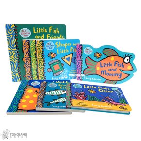 (영어원서) lucy cousins 작가 a little fish book 보드북 8종 세트 (CD없음)