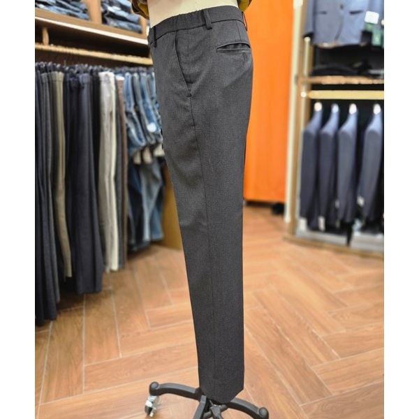 [여주점] 코오롱 브렌우드 남성 이지슈트 마이크로 패턴 팬츠 BRPNA25211GYD