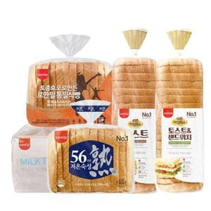 NS홈쇼핑 [JH삼립] 토스트/샌드위치/식빵 5종 2봉[30620672]